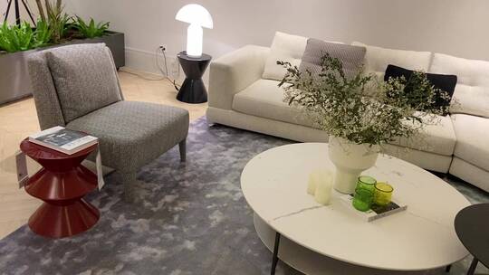 家居城展厅布景，客厅装修家居