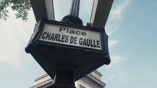 法国巴黎建筑视频素材模板下载