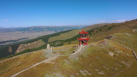 新疆昌吉东天山庙建筑