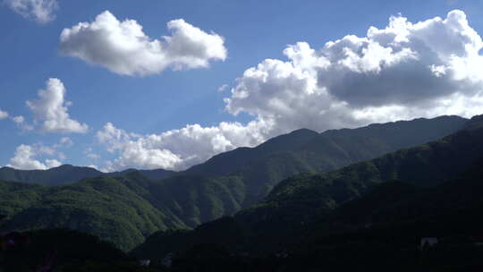 神农架风景区航拍原始素材合集