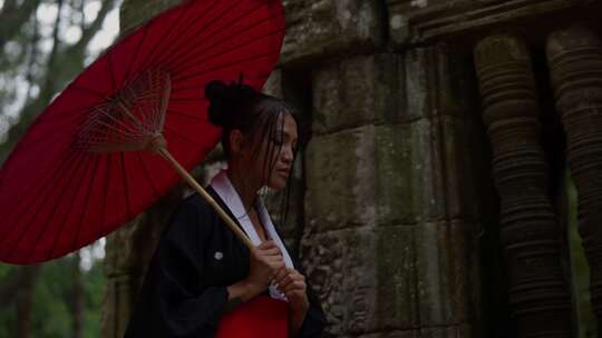 日本，女人，流浪，废墟