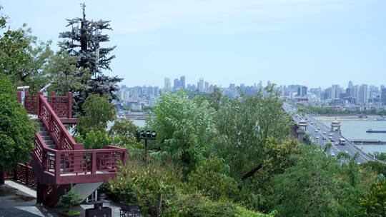 武汉汉阳区龟山风景区风景