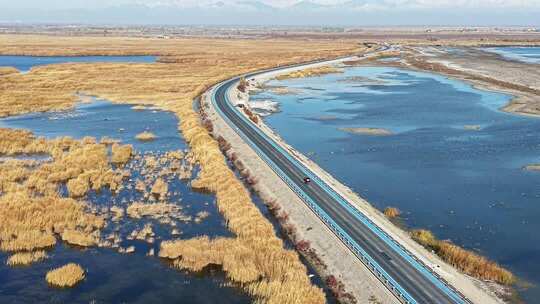 博斯腾湖4K素材