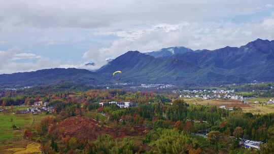 【8K航拍】安徽塔川秋色