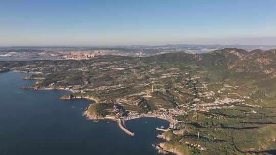 辽宁大连旅顺口黄渤海分界线景区