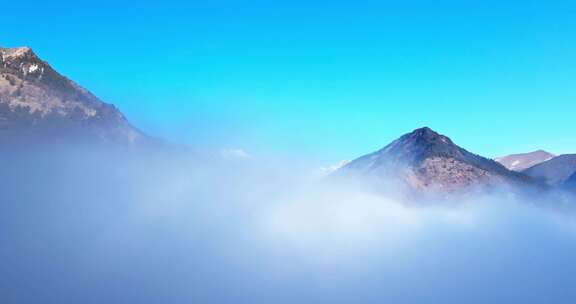 川西夹金山四姑娘山雪山云海航拍风光合集