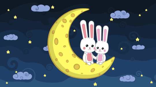 月亮上的兔子