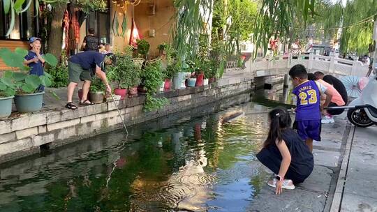 济南百花洲景区，烟火气的旅游景点