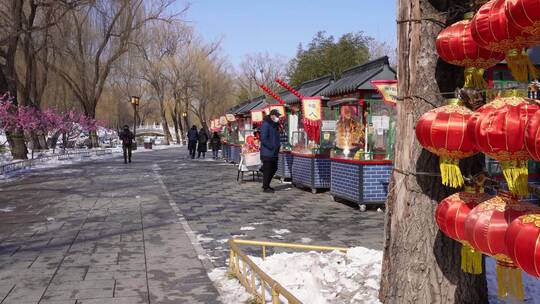 集市庙会春节民俗小吃老北京特色 ~