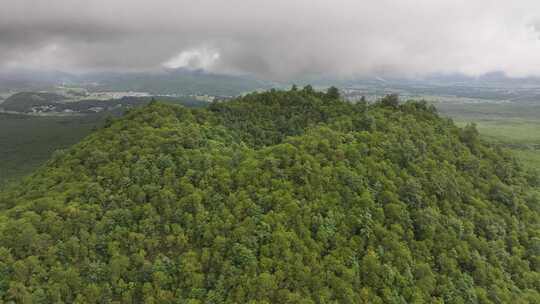 腾冲火山地热国家地质公园航拍