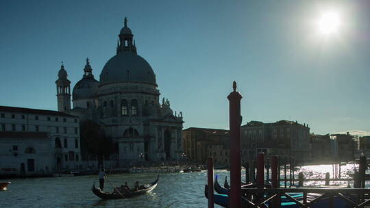 水城威尼斯景观视频素材模板下载