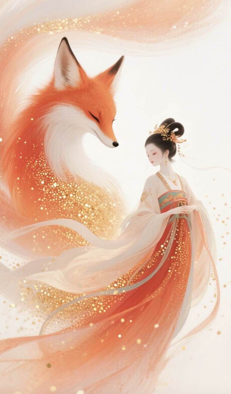 九尾狐修仙变身幻化成人合集