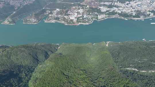 长江三峡巫山段素材