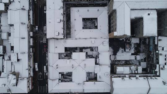 青岛雪景青岛冬天