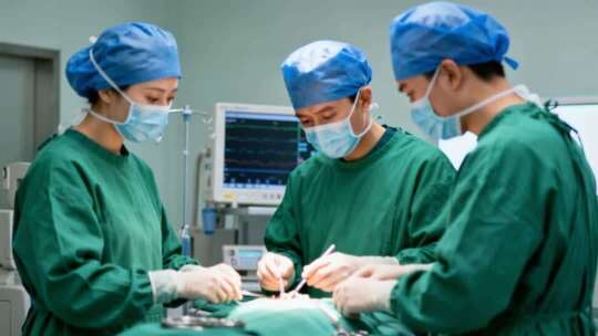 医院医生团队开会护士患者病人ai素材原创