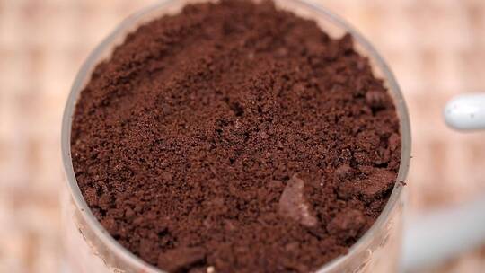【镜头合集】制作饼干碎巧克力咖啡曲奇