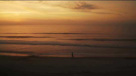 大海夕阳 海边日落