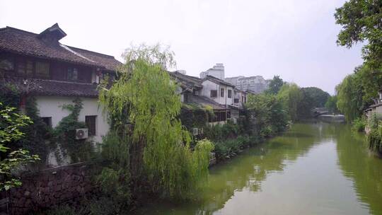 杭州小河直街历史文化街区4K视频素材