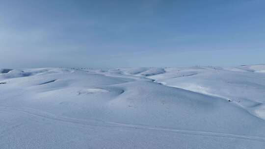 内蒙古雪域大雪原