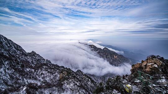 洛阳老君山航拍延时