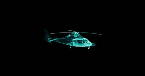 4款直升机飞行（ae模版）军事科技 军事
