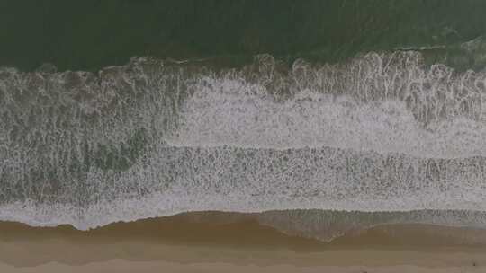 广东阳江海陵岛沙滩海洋高空航拍视频素材模板下载