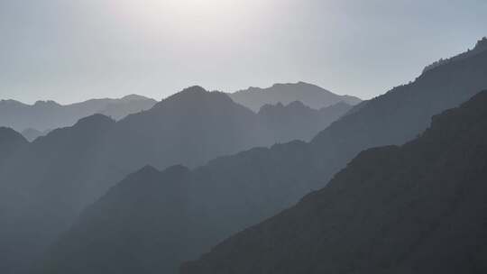 贺兰山山体09 水墨