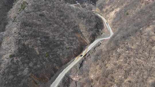 山路 崎岖 出行 汽车 山路 陡峭