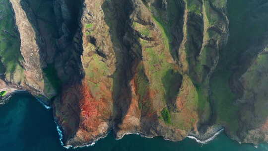 考艾岛夏威夷美国旅游背景天线考艾岛美丽的