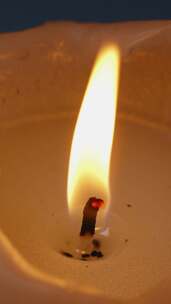 烛光 蜡烛 烛光火焰