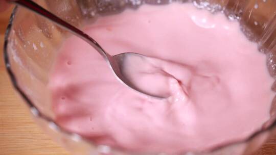 【镜头合集】甜品饮料草莓牛奶