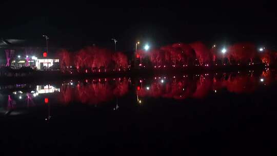 邯郸 永年 广府古城 夜景 灯光秀