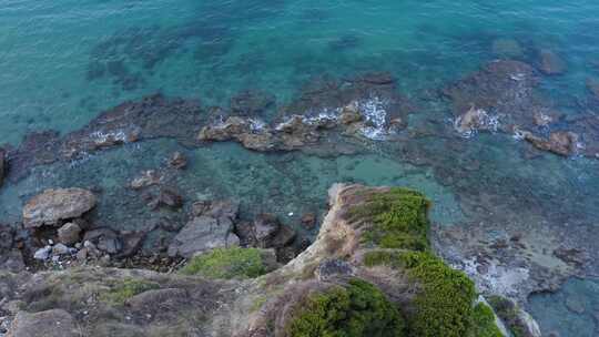 悬崖，岩石，海，海岸线