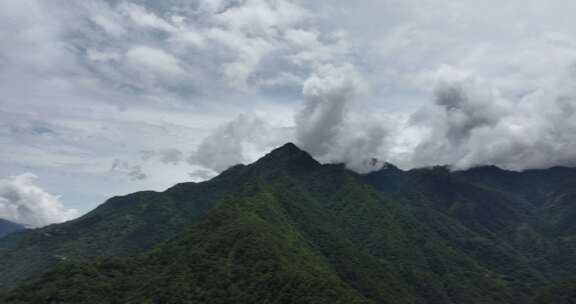 云南高黎贡山航拍