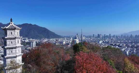 台州临海台州府城巾山塔群