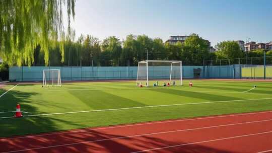 校园开学学校环境教师节唯美学生大学翻书空