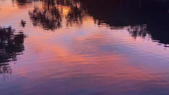 夕阳 晚霞 落日 日落 晚上 傍晚 深圳