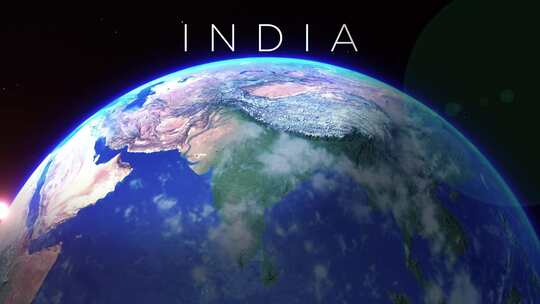 来自太空的印度