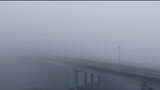 大雾天气高速公路空镜高清在线视频素材下载