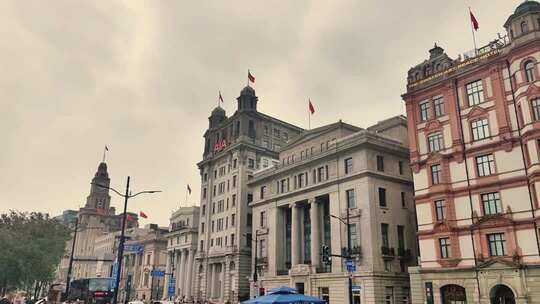 上海外滩建筑风景