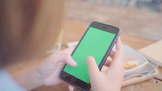 手机屏幕绿屏抠像视频素材模板下载