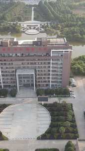 竖版航拍湖南衡阳师范学院大学