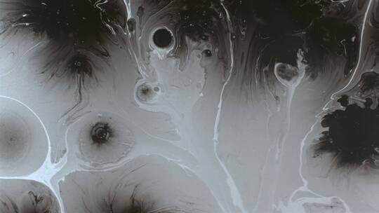 墨水墨迹墨滴晕染水墨元素 (16)