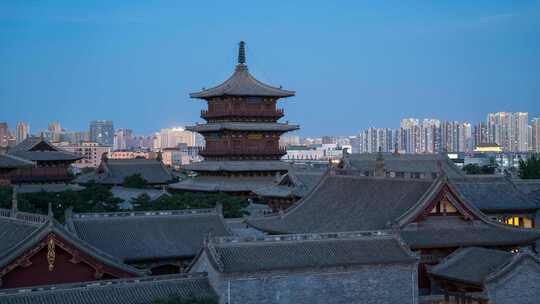 山西大同华严寺宝塔