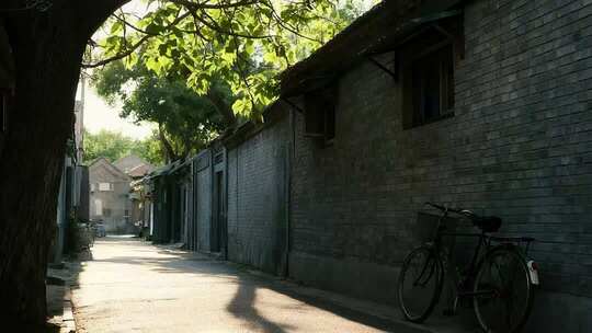 胡同唯美空镜 胡同光影人文