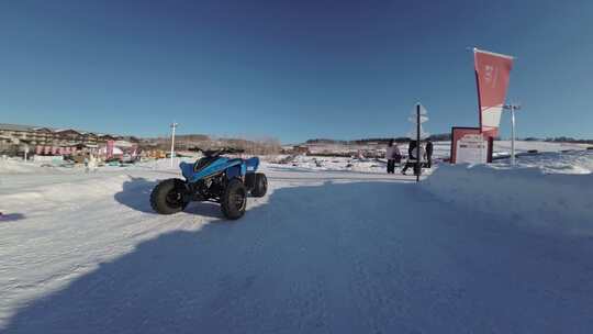 长白山鲁能胜地山地滑雪场小镇