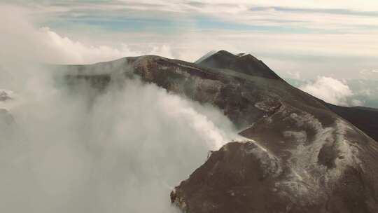 西西里岛，意大利，埃特纳，火山