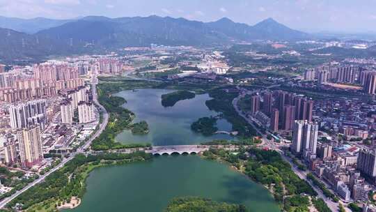 4K清远市飞来湖4