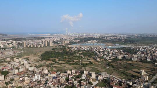 大气 航拍 福建 泉州 农场 农业 美景