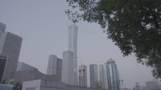北京地标 北京中国尊视频素材模板下载